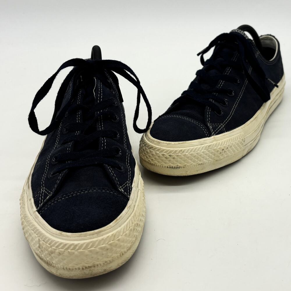 Vtg Converse Cons Sneakers Mens 10 Chuck Taylor Pro Blue Skater Streetwear Shoes